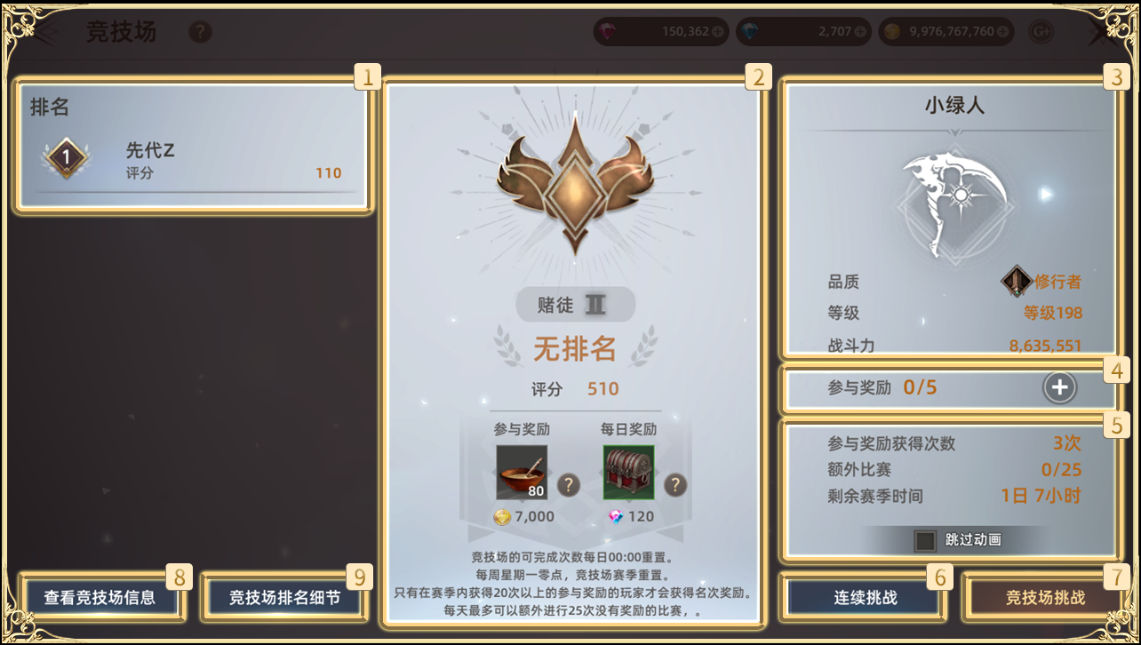 天堂之圣灵华为版竞技场攻略2