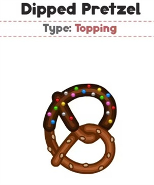 巧克力椒盐脆饼（Dipped Pretzel）