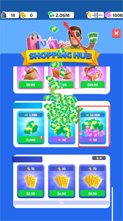 怎么兑换钞票钻石截图3