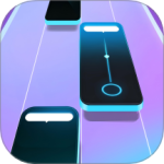 节奏的钢琴白块