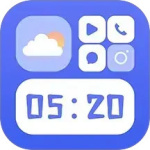 主题小组件美化