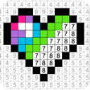 Color by Number数字填色游戏